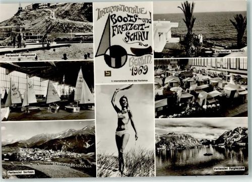 Westend 1969 Internationale Boots- und Freizeitschau 1969 Wassersport Ferienziele