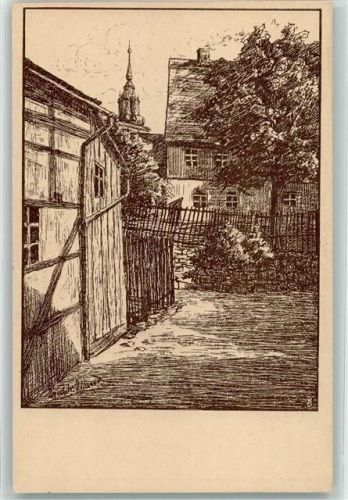 Schneeberg Aus Winkeln und aus Gassen Serie Seele der Heimat 2. Blatt Mappe 2