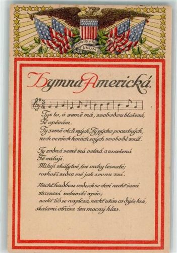Hymna Amerika USA Hymne Flaggen Adler