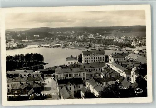 Härnösand Foto AK Hafen