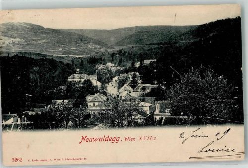Wien 1909 Neuwaldegg