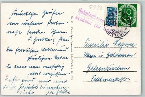 Heiminghausen Landpoststempel Bredelar