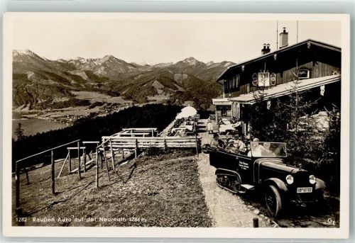 Neureuth Raupen-Auto Neureuth-Haus Hüttenstempel