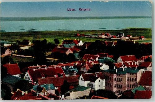 Libau Liepaja 1917 Gebrauchsspuren