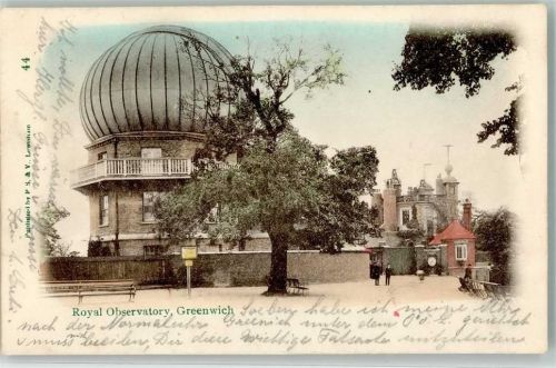 London 1905 Lithographie Royal Observatory Greenwich