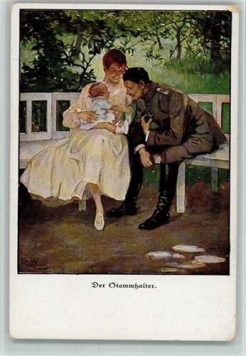 Kriegspostkarten der Lustigen Blätter Serie VII Nr. 3 AK