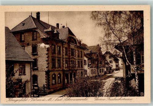 Königsfeld Untere Friedrichstraße Fotograf H. Christoph