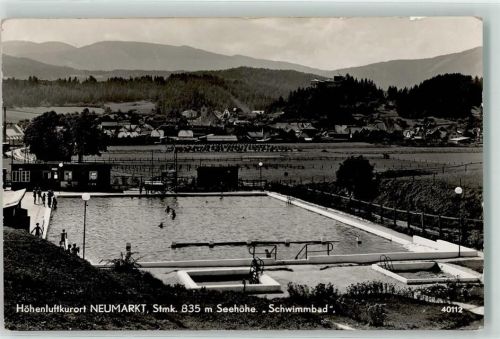 Neumarkt 1952 Schwimmbad