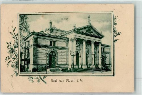 08523 O9900 Plauen , Vogtl - Theater