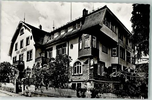 88631 W7792 Beuron Foto AK Hotel Waldeck