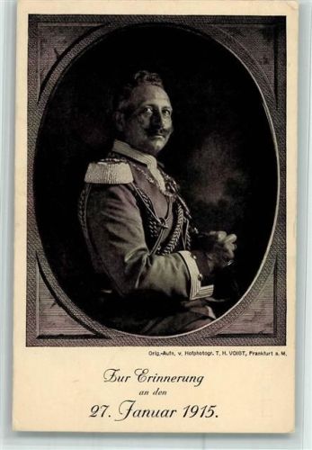 Zur Erinnerung an den 27. Januar 1915 AK