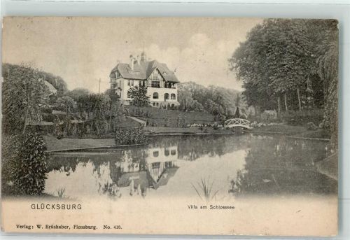 Glücksburg 1906 Villa am Schlosssee