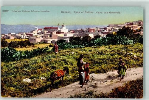 Jericho - Cana of Galilee Tracht EselKkanaan