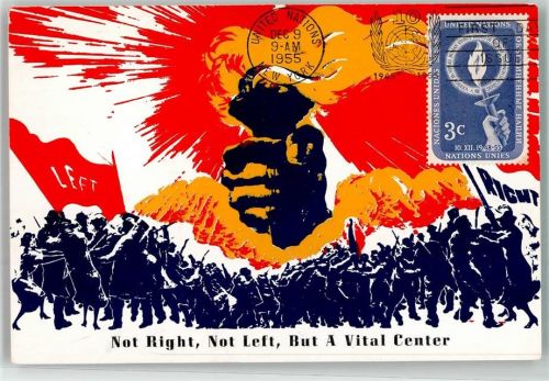 SST United Nations New York 1955 Politik Ersttagsstempel Politik 1948