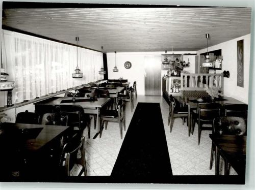 55595 W6551 Winterburg FOTO KEINE AK Ort handschriftlich Pension Beck