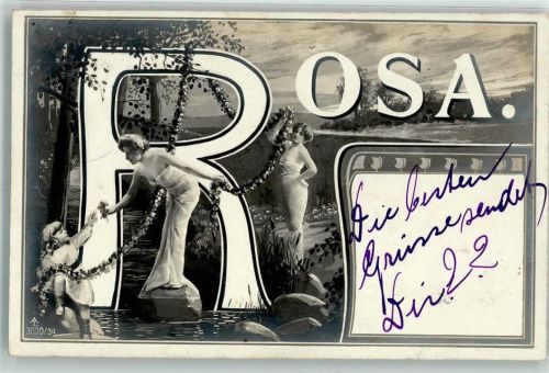 1905 Name: Rosa Jugendstil Verlag AL 3020-34