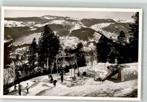 Todtnau Bergstation auf dem Hasenhorn Winter