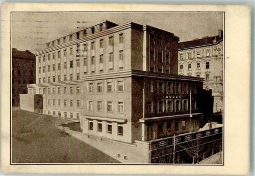 Prag 1939 Schule Ort lt. Stempel