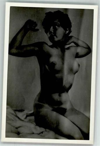 Nackte Frau 1960-1970 FKK Foto AK