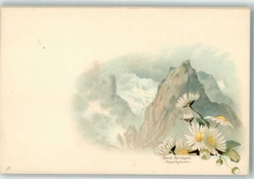 05340 Pelvoux Lithographie Hochgebirge