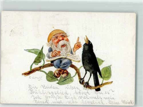 1949 sign. Carus Vogel Liederbuch