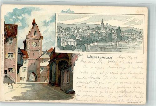Überlingen 1898 sign. Mutter, K.