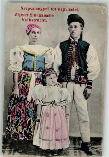 1915 Volkstracht Typen