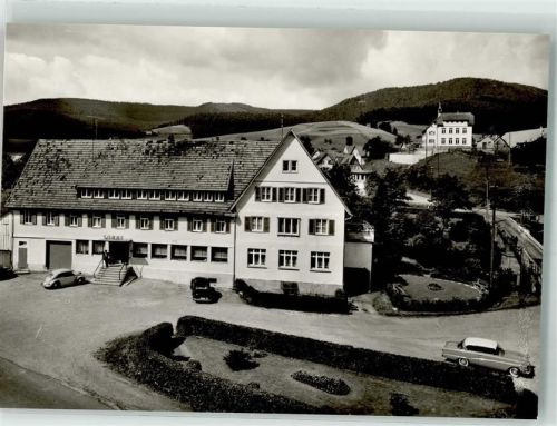 72270 W7292 Röt Foto AK Gasthaus Sonne Pension Auto VW Käfer