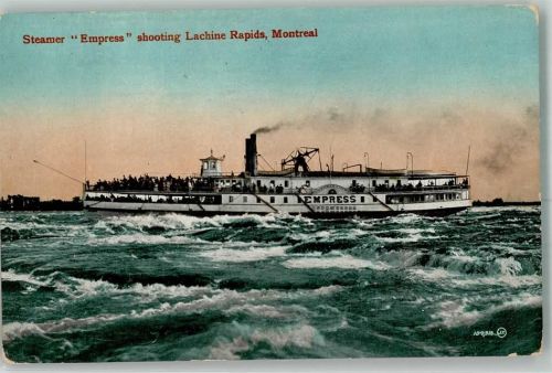 Montreal Steamer Empress Dampfschiff Raddampfer