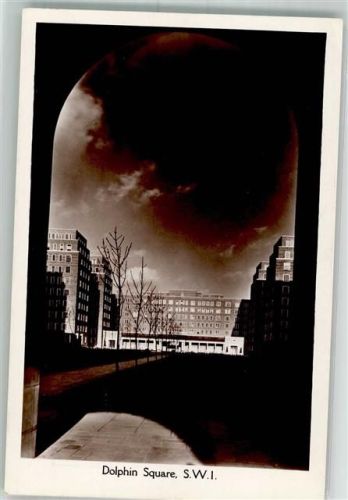London Dolphin Square S.W.I. Architektur 1938 Foto AK
