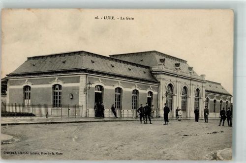 Lure 1915 Bahnhof Uniform