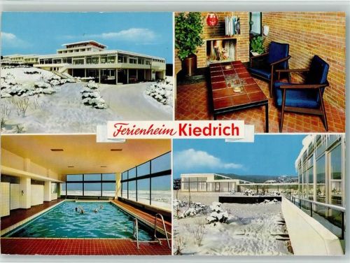 Kiedrich Ferienheim Hallenbad Winter