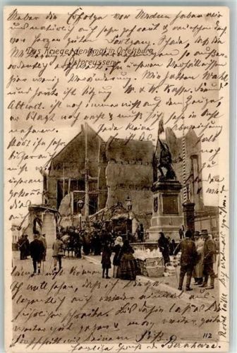Ortelsburg Szczytno 1916 - Kriegerdenkmal Wohlfahrts-Postkarte