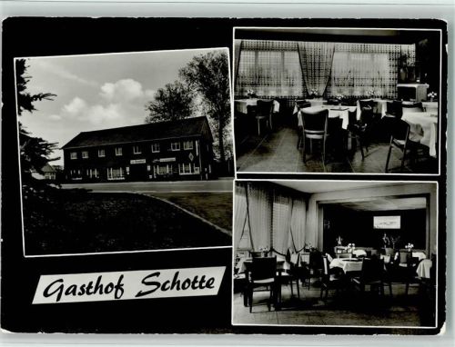 Estringen Gasthof Schotte Innenaufnahmen Gastraum 3-Bildaufnahme