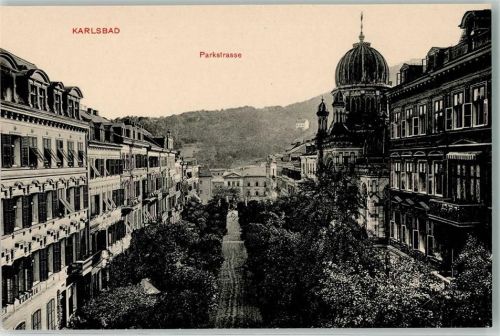 Karlovy Vary Karlsbad - Parkstrasse
