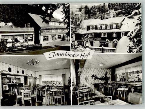 Willingen Gasthaus Sauerländer Hof Cafe Pension