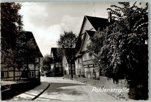 Aerzen Pöhlnestrasse Ort handschriftlich