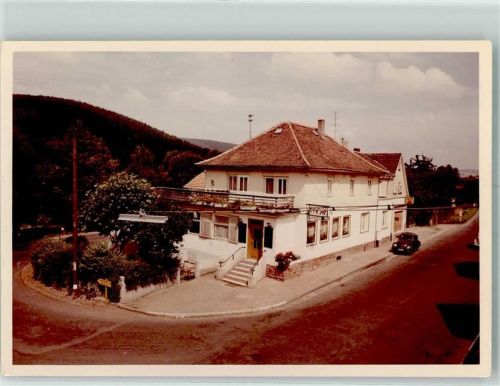 Zell Cafe Orth Ort handschriftlich Auto