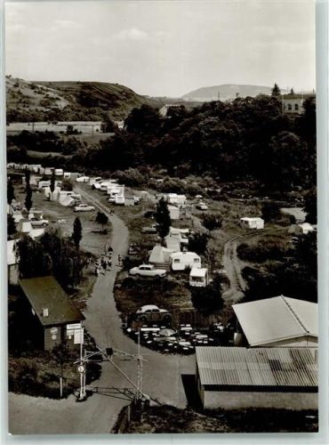 55566 W6553 Sobernheim Foto AK Campingplatz