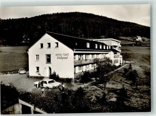 72270 W7292 Klosterreichenbach Foto AK Hotel Cafe Waldgrund