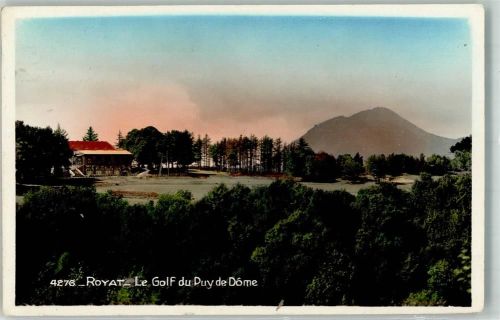 Royat Le Golf du Puy de Dome Golf Foto AK