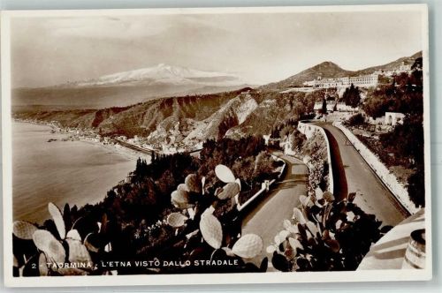 Taormina L`Etna visto Dallo Stradale