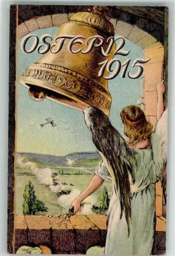 1915 Nr. 216 Ostern 1915 Engel Glocke Glockentrum