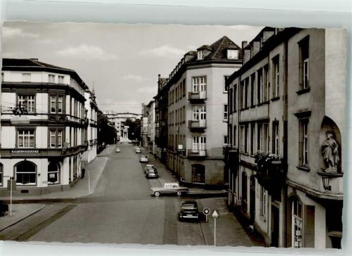 63739 W8750 Aschaffenburg Foto AK Luitpoldstrasse