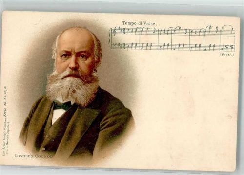 1900 Verlag Litho-Artist Anstalt München Serie 45 Noten : Tempo di Valse