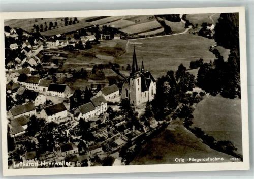Nonnweiler Fliegeraufnahme Freigegeben d. R.L.M.
