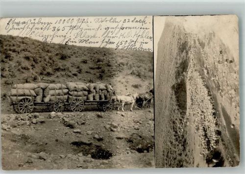 Seattle 1910 Ellensburg Ort lt. Stempel Transport Pferdewagen