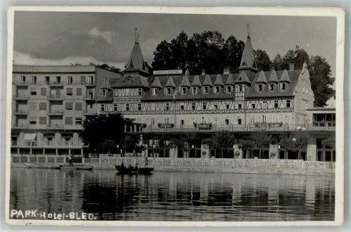Bled 1941 Feldpost WK II Landesschützenkomp. 857 Hotel