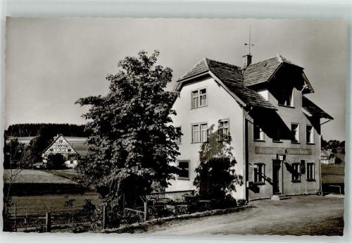 78126 W7744 Königsfeld im Schwarzwald Foto AK Gasthaus zum neuen Rössle Martinsweiler