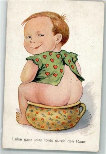 1925 Humor Baby Leise tönt es durch den Raum Verlag WS + SB 5731